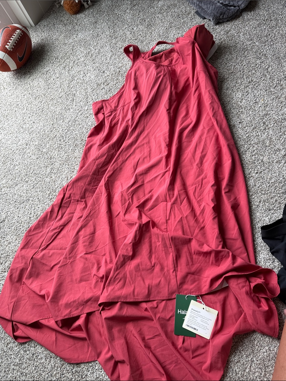 HALARA Sleeveless Maxi Dress in Rose
